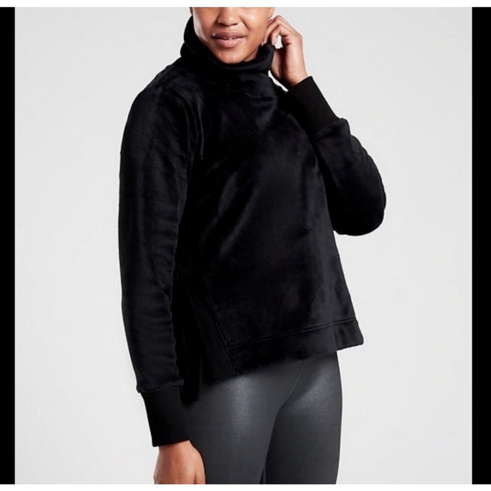 Athleta Double Cozy Karma Funnel Neck Sweatshirt